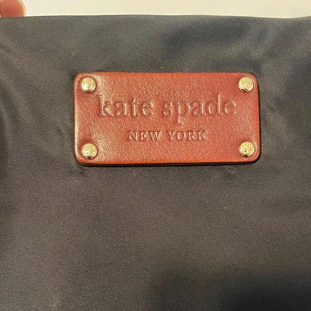Kate Spade EUC Nylon and Leather Tote - Picture 3 of 7